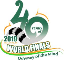 2019 Odyssey of the Mind World Finals Logo