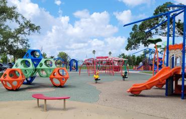 Gilchrist Park Playground in Punta Gorda, Florida