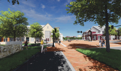 Bridge Street District West Plaza Proposal