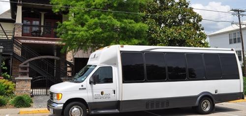 Transportation - limo coach exterior