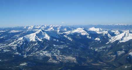 Aerial Photo Of Big Sky | Photo: Arts Council of Big Sky