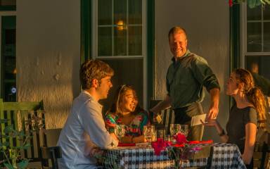 Customers Dining 2013 at Woodside Lodge