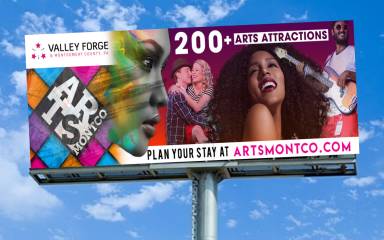 Arts Montco Billboard
