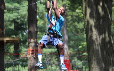 Elmwood Park Zoo - Treetop Adventures