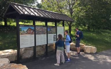 Mid Way Kiosk Valley Forge Park