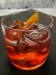 Negroni Spagliato cocktail from Bella Colibri