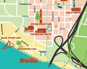Downtown Walking Map