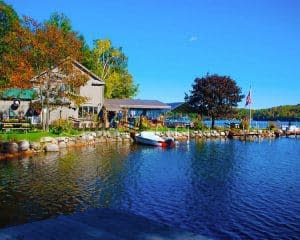 Dining with a View in Lake George
