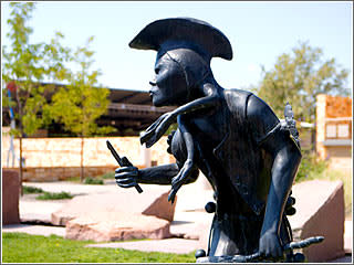 Sculpture at the Albuquerque Museum
