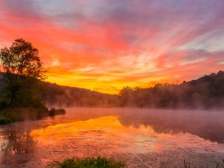 Keystone State Park Sunset