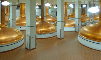 Coors Brewery Tour Kettles