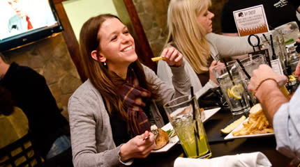 A woman at a restaurant in York PA