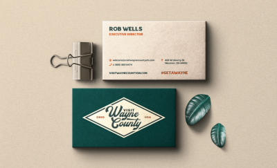Visit Wayne County Visual Identity - Business Cards | Simpleview Inc
