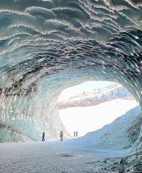 Castner Glacier Ice Cave