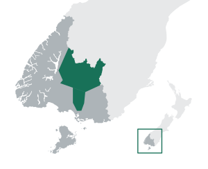 Central & Northern Southland Map