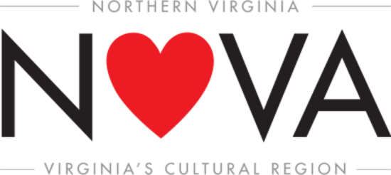 NOVA Logo, it says "Northern Virginia NOVA Virginia's Cultural Region"