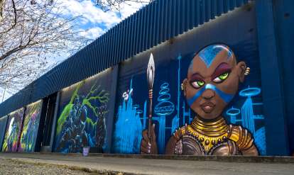 West Oakland Mural - Bode-Oakanda