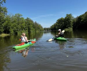 Kayakers on Penns Creek