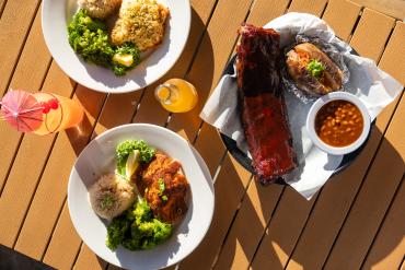 Dinner Entrée at Lighthouse Grill & Tiki Bar