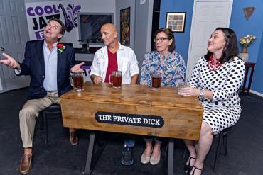 Charlotte Players perform the play Looking