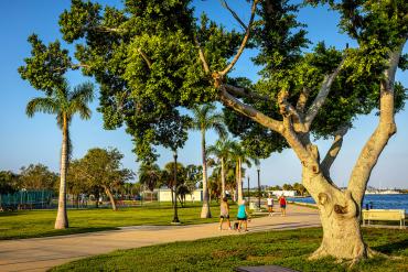 Harborwalk at Gilchrist Park in Punta Gorda, Florida