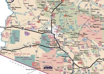 Phoenix Maps Greater Phoenix Trail Guides Street Maps