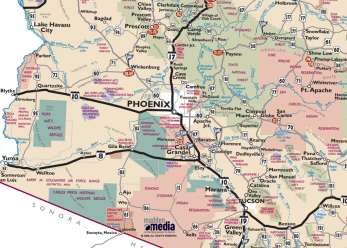 Phoenix Arizona Map And Surrounding Areas Phoenix Maps | Greater Phoenix Trail Guides & Street Maps