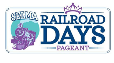 Selma Railroad Days Pageant logo for 2023.