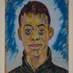 Portrait of James Baldwin 1944