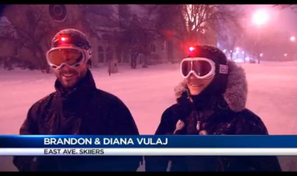 Brandon & Diana Vulaj-East Ave Skiers