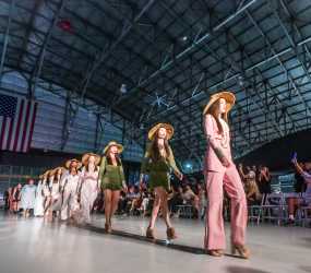 Models at Denver Fashion Week