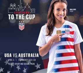 U.S. WOMEN’S NATIONAL TEAM VS. AUSTRALIA 2019
