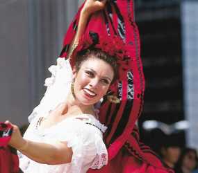 Traditional Dancer Smiling