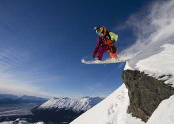 Alyeska Resort Snowboarding