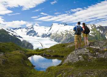Chugach hike to Portage Glacier overlook
