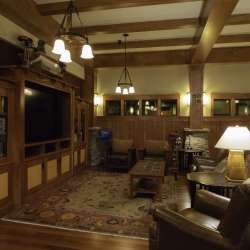 Inside the Tamarack Lodge