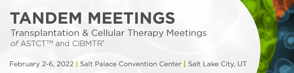 Tandem Meetings: ASTCT & CIBMTR Banner