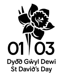 Dydd Gwyl Dewi 2026 Daffodil logo