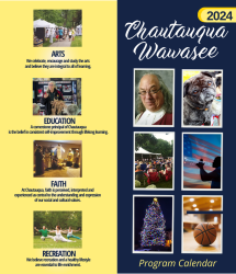 Chautauqua Wawasee calendar 2024