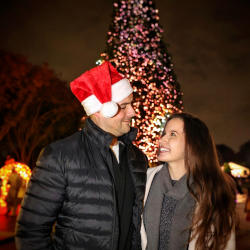 Couple Tree Lighting