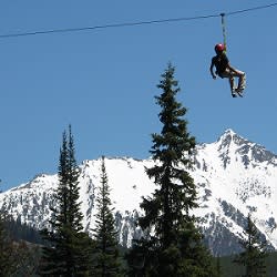 Zipline at Big Sky Resort | Glenniss Indreland