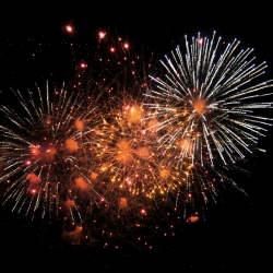Fireworks in Cooperstown