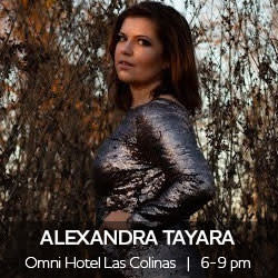 Alexandra Tayara performs at Omni Hotel 6 pm