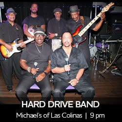 Hard Drive Band performs at Michaels 9 pm