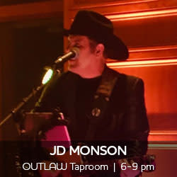 JD Monson performs at OUTLAW Taproom 6 pm