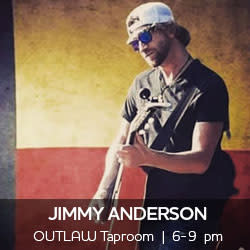 Jimmy Anderson performs at the OUTLAW Taproom 7 pm