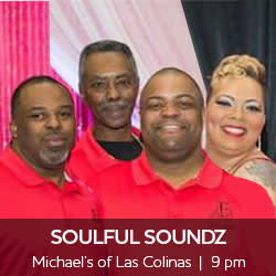Soulful Soundz performs at Michael's 9 pm
