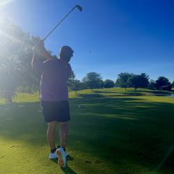 Cody Carson at Thunderbird Hills golf