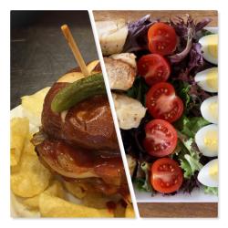 Bistro 163 food collage