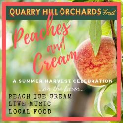 Quarry Hill Peaches and Cream ad